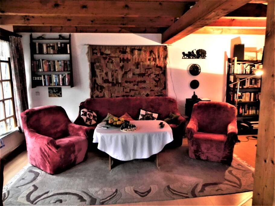 Sitzecke im Wohnraum