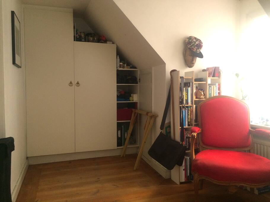 Ample space for clothes and belongings