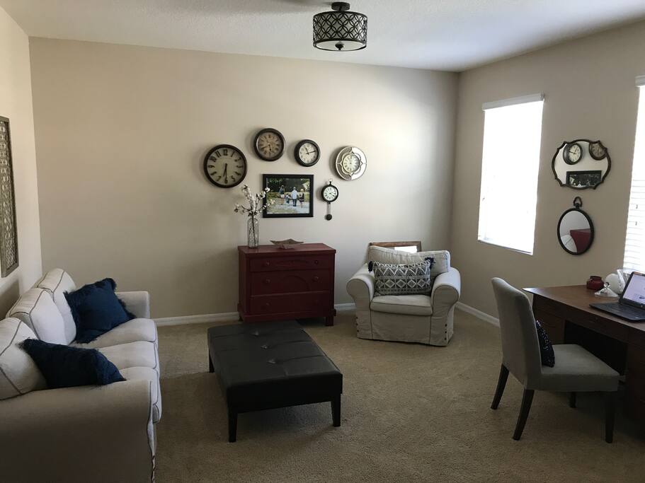 Downstairs living room