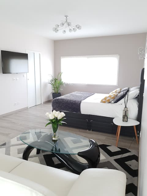 Independent 40 m² studio, 500 m from the MEETT