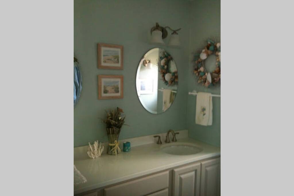 Master bathroom.