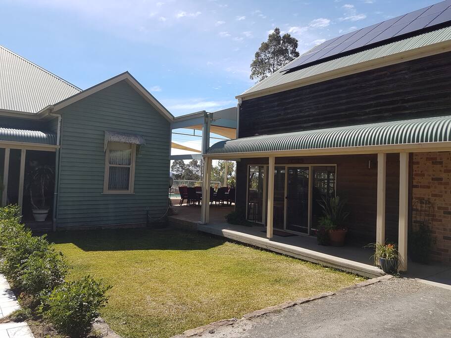 Side view of Guest House