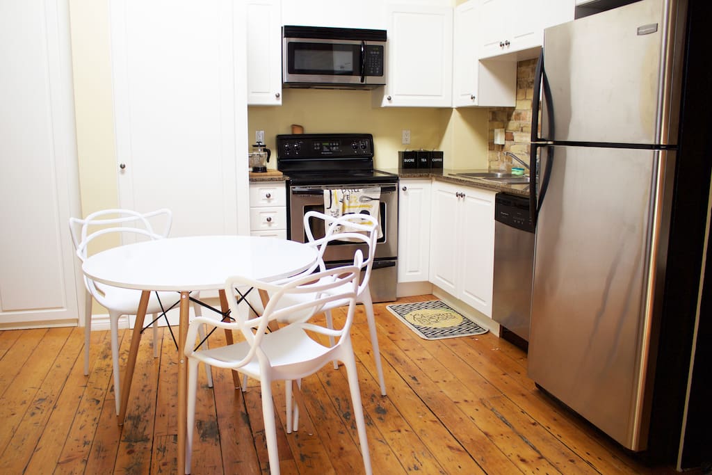 Eat in kitchen with all your cooking needs!
