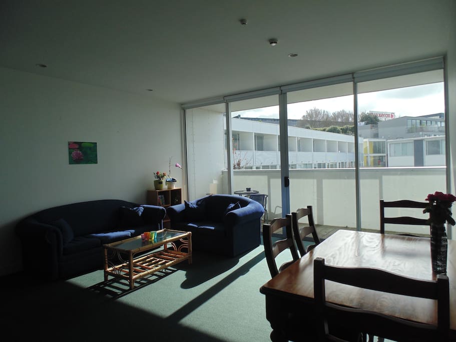 Living and kitchen