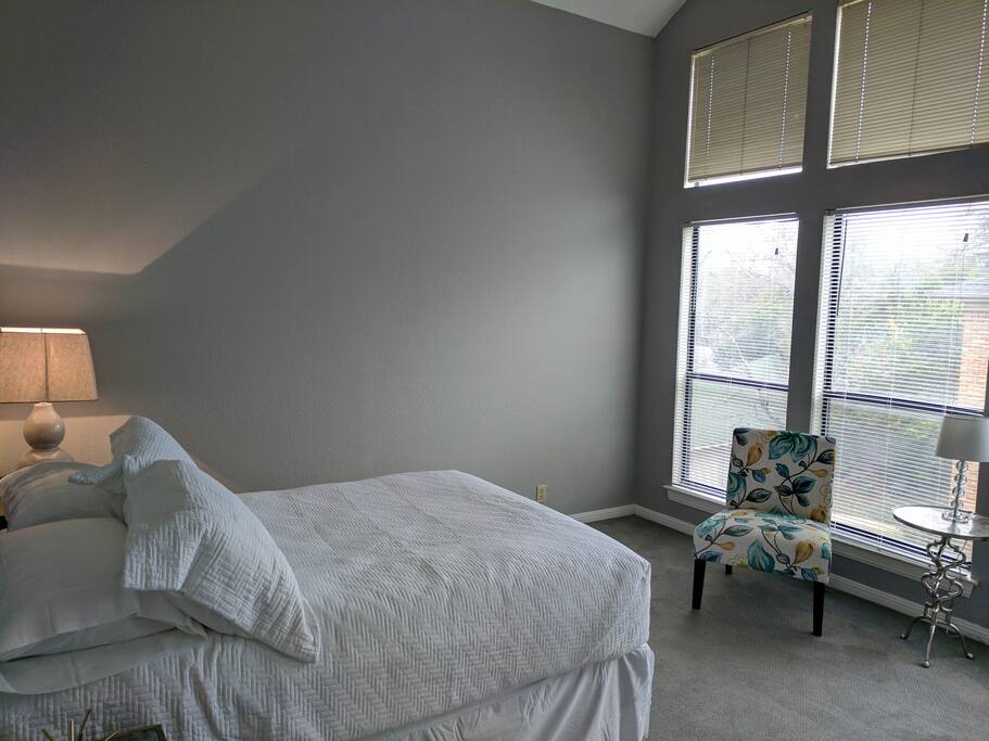 Plenty of natural light from large windows