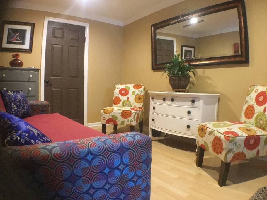 Bedroom front view