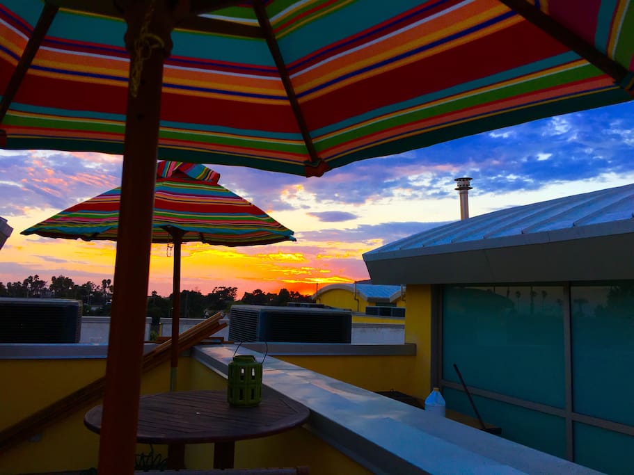 An amazing way to end your day , views of downtown Ventura, the blue pacific, and incredible sunsets