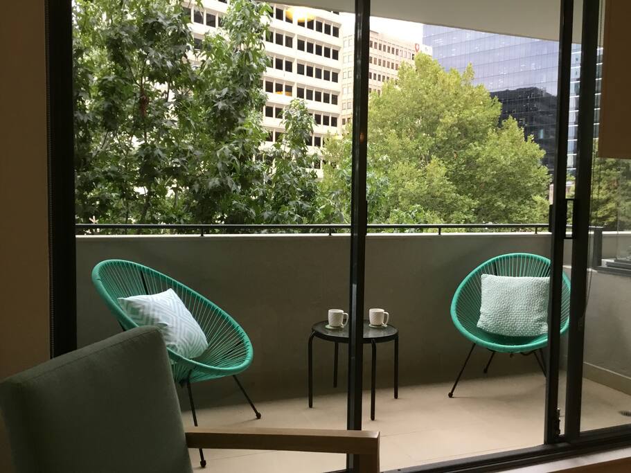 Peace and quite in the heart of the city