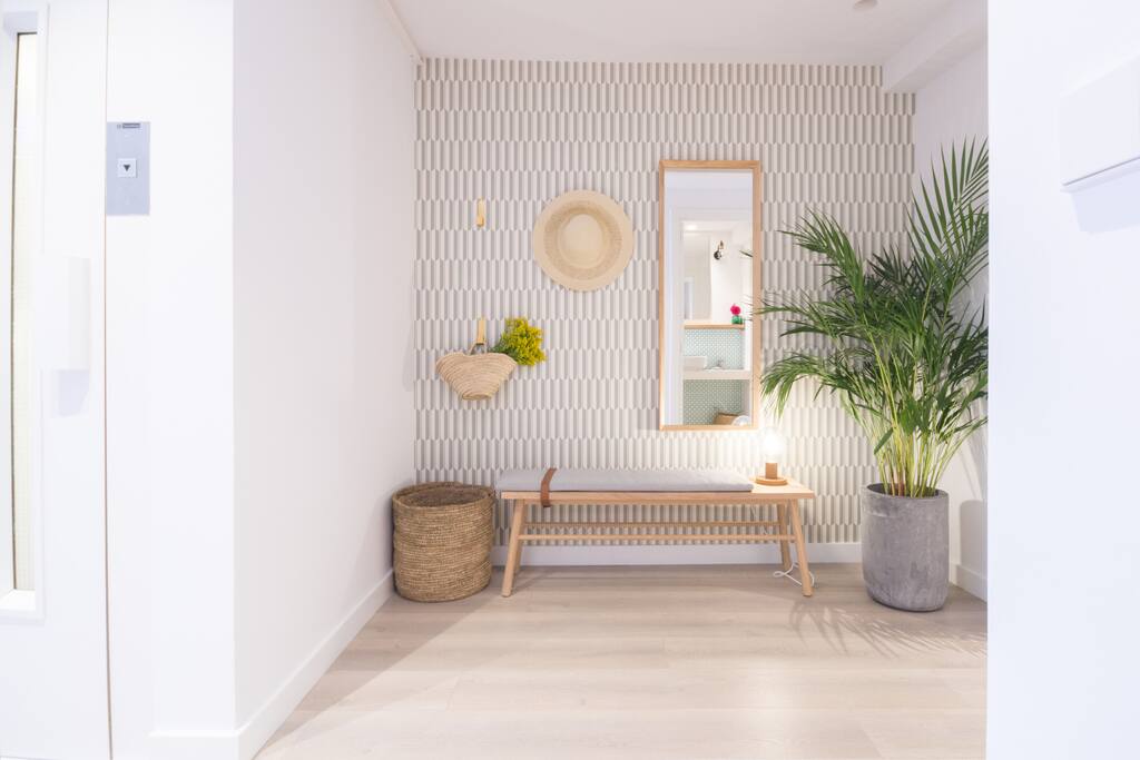 The entrance, there is a lift that leads you straight into the apartment.