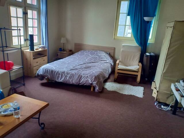 Studio Lumineux de 35m à 5min de l'Hotel de ville.