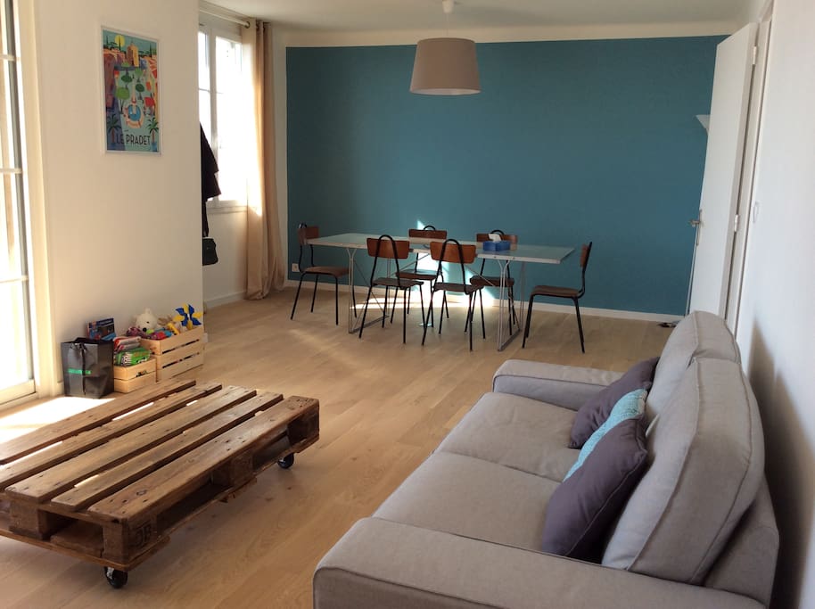 Spacieux salon / salle à manger