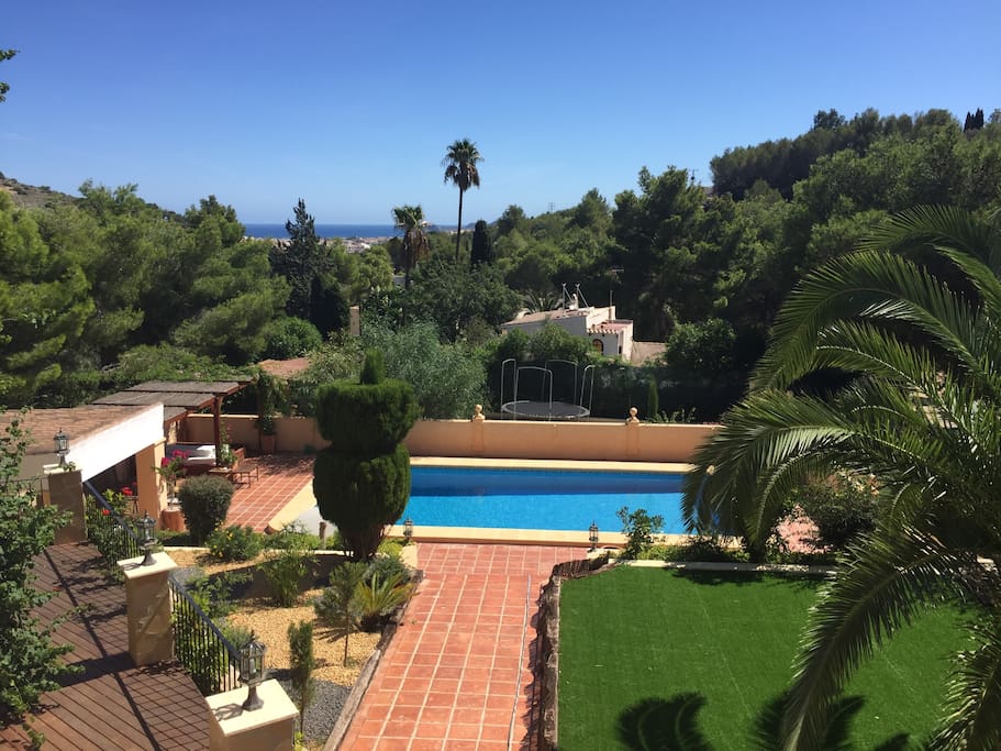 View from terrace