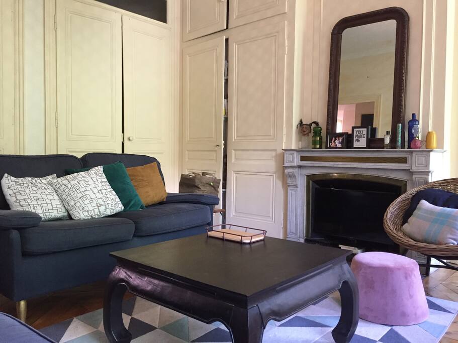 Salon avec internet et TV, sans vis-à-vis