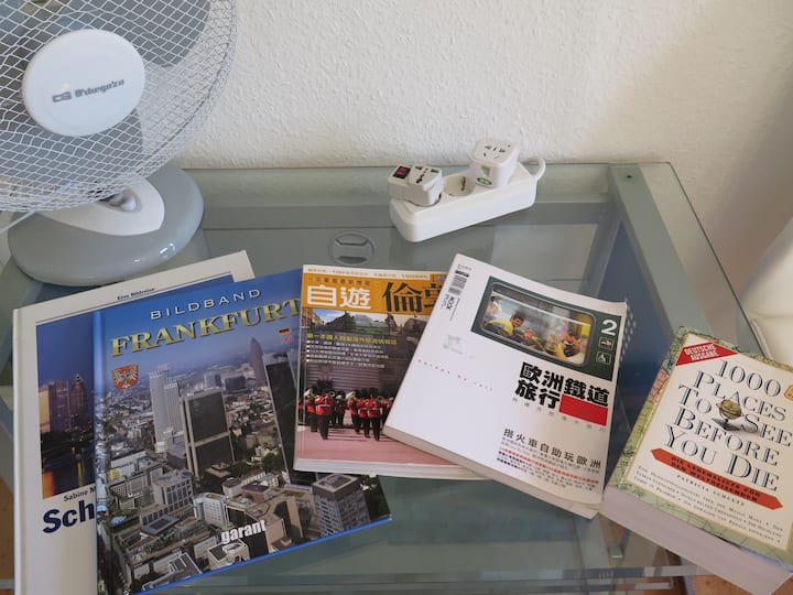 Reise informationen. /
Travel information
导游书籍中国，英语，德语