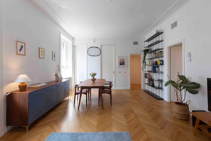 Elegant 2bedrooms apt, authentic neighborhood