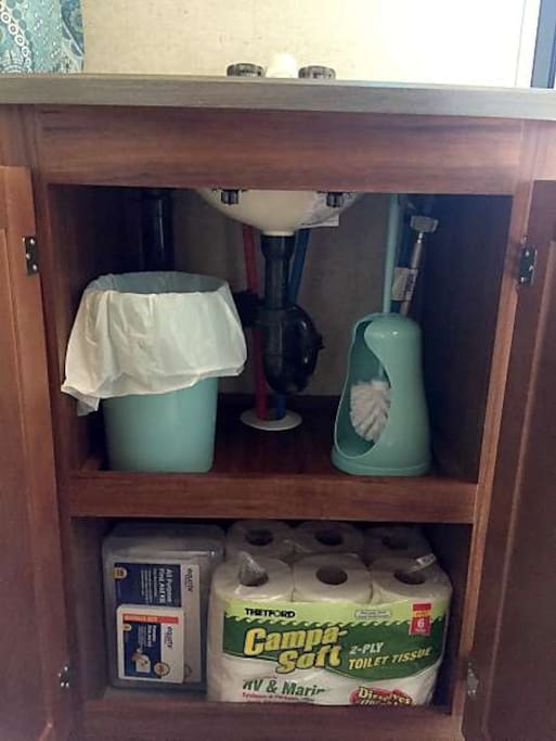 bathroom under sink
