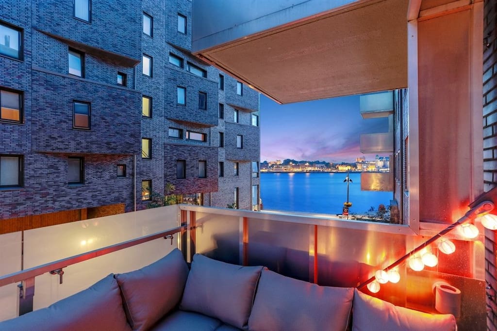 Balcony by the sea