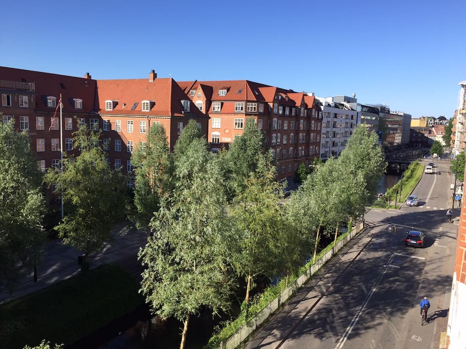 Udsigt fra stuerne