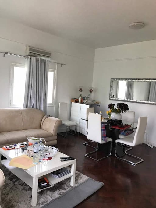 Dining and living room