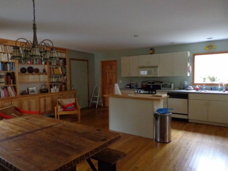 Downstairs kitchen area