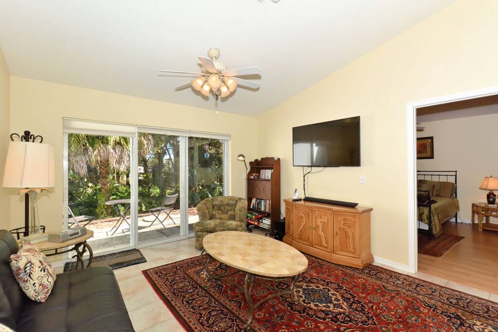 Sliding Doors to Open Air Patio