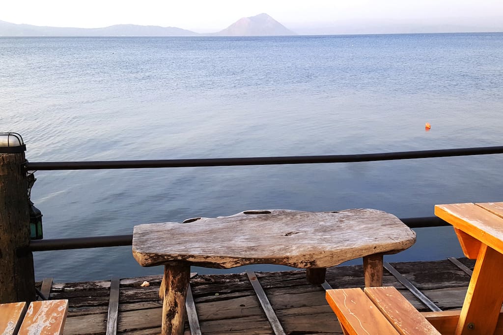 Such a beautiful view of Taal lake and Volcano