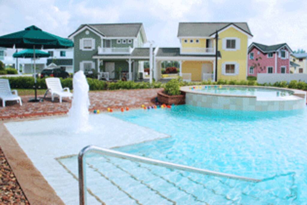 Pool of the subdivision
