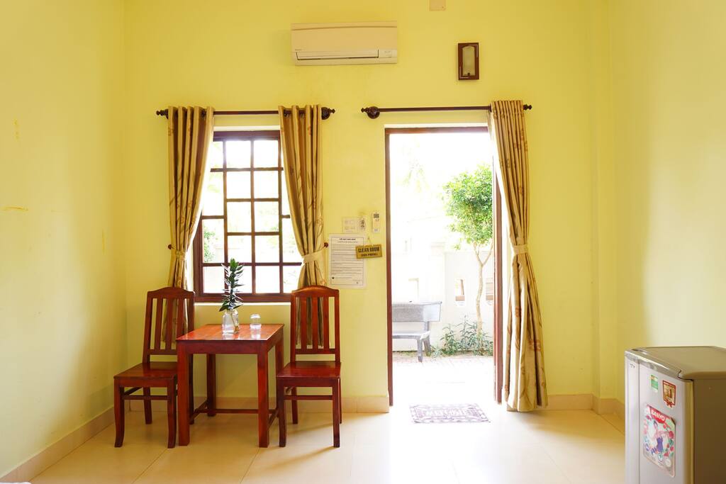 Facilities and Garden view