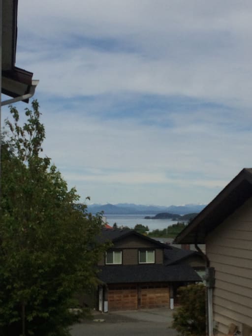 View from the fire pit