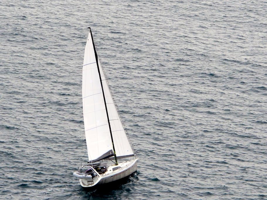JoliFou under sail