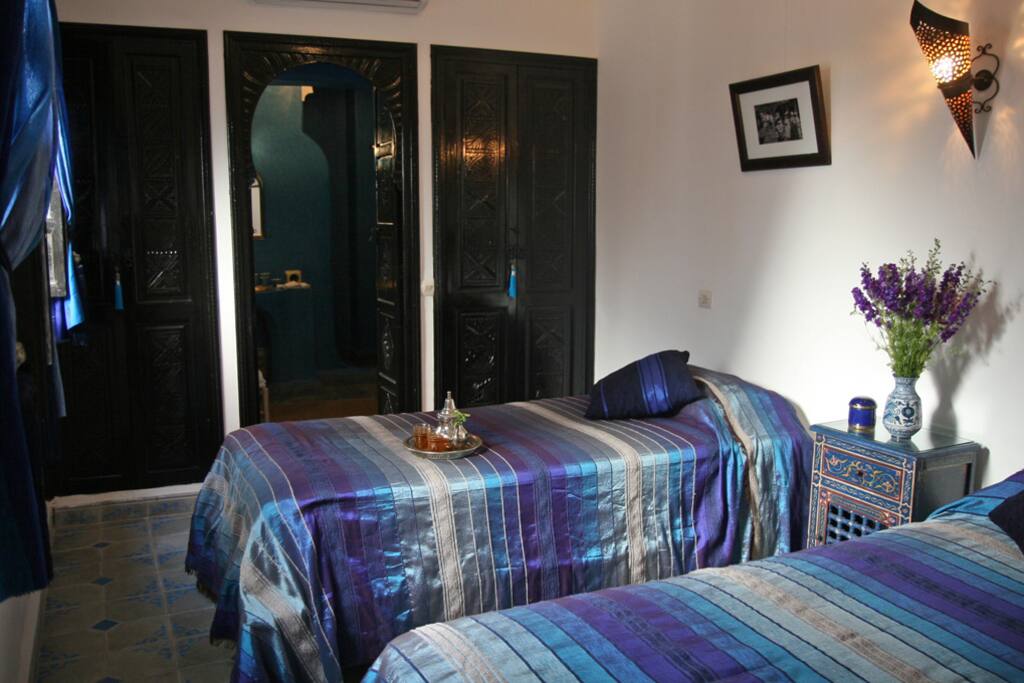 Chambre double avec salle de bain