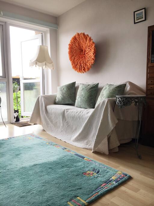 Comfy seating area