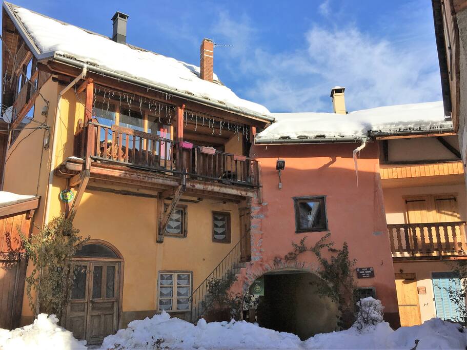 La maison en hiver