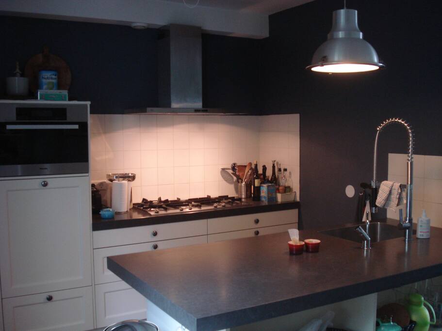 Kitchen with all modern appliances
