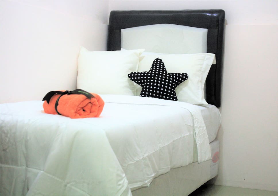 Bed room 2 with comfy single bed (size 90x 200)