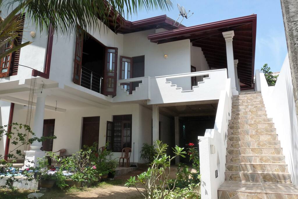 Separate guest entrance