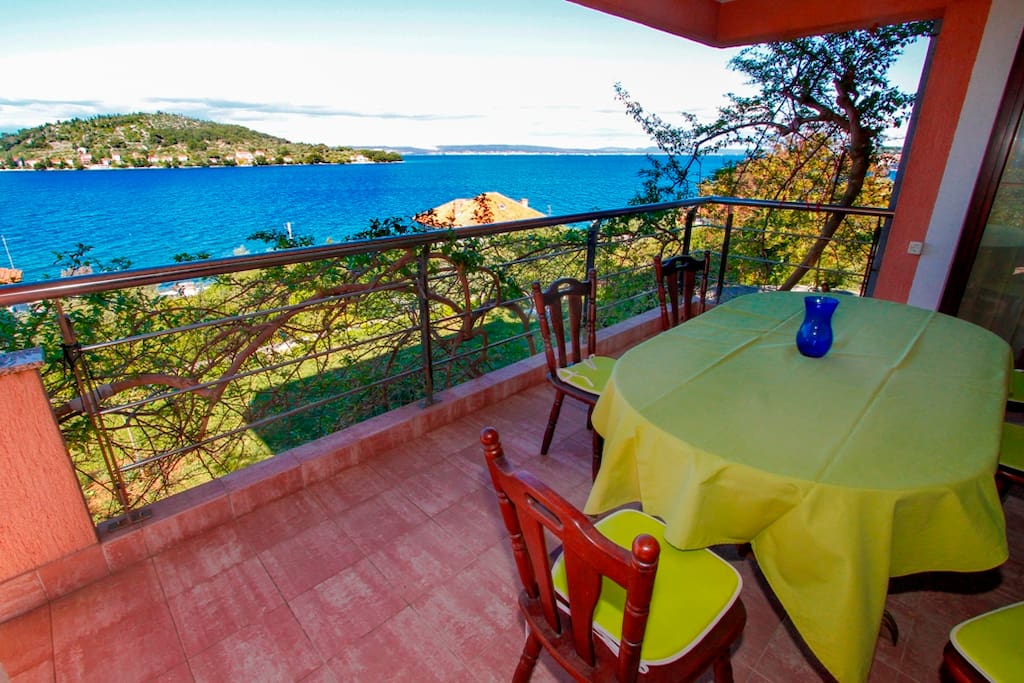 View from the balcony