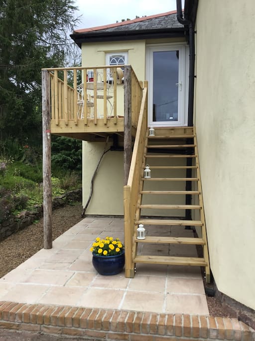 Access to your suite is via stairs - not suitable for anyone with mobility problems.