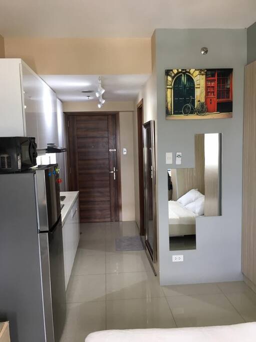 view to the kitchen