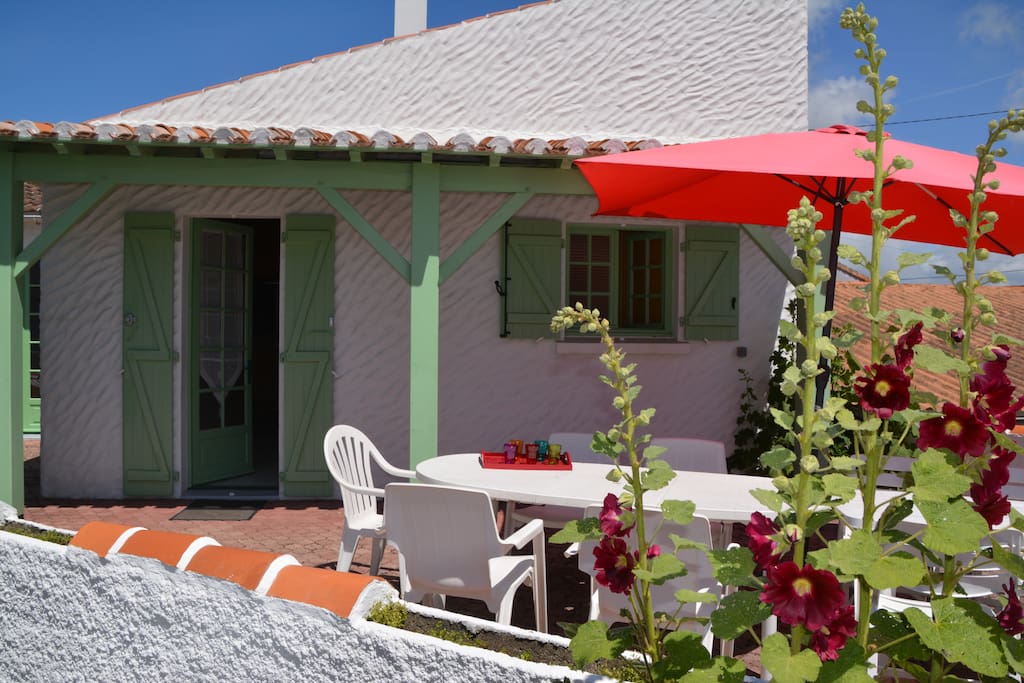 Terrasse façade principale