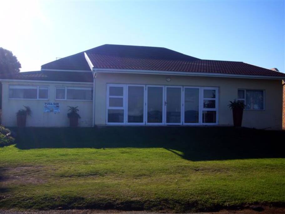 front of the house