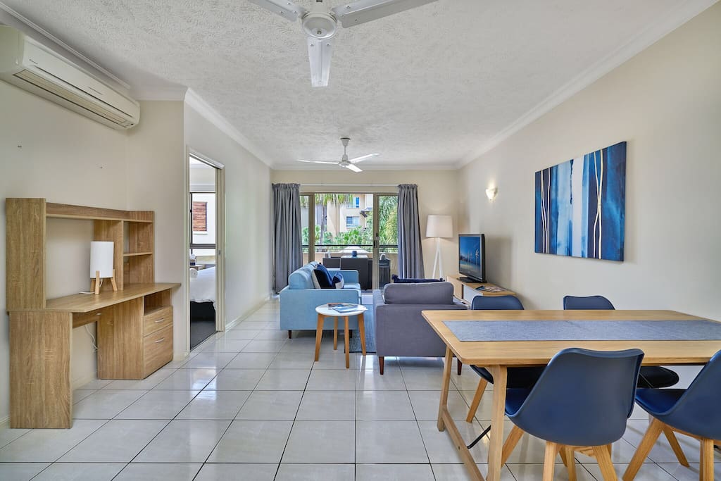 Living and dining area