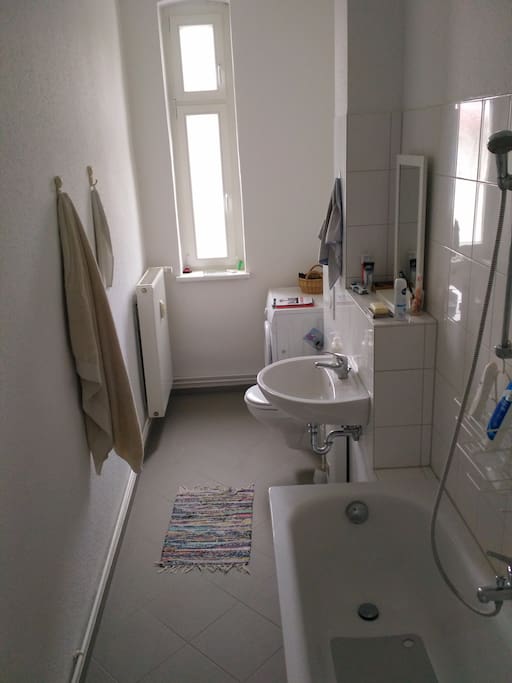 The bathroom, nothing special about it, pretty common setup.