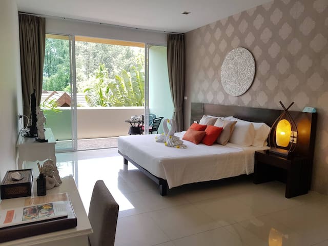 Cozy Studio near airport, 5 min to beach