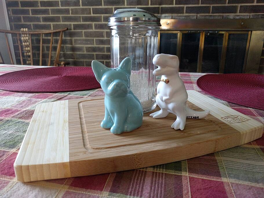 Pepper Pup and Sal T Rex