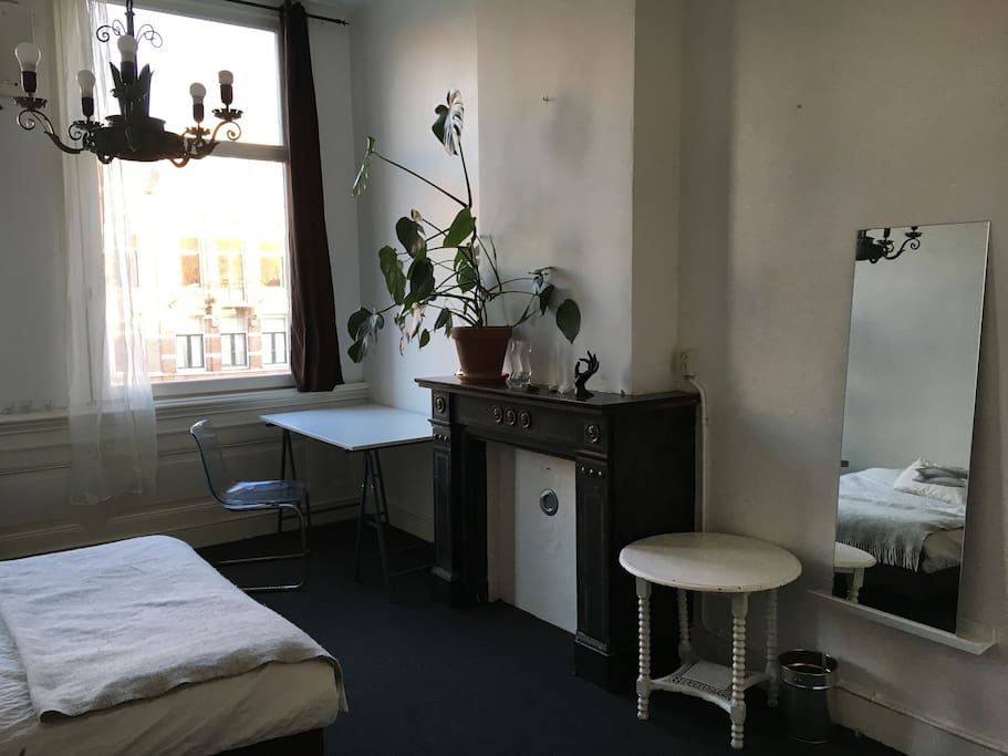 The room
