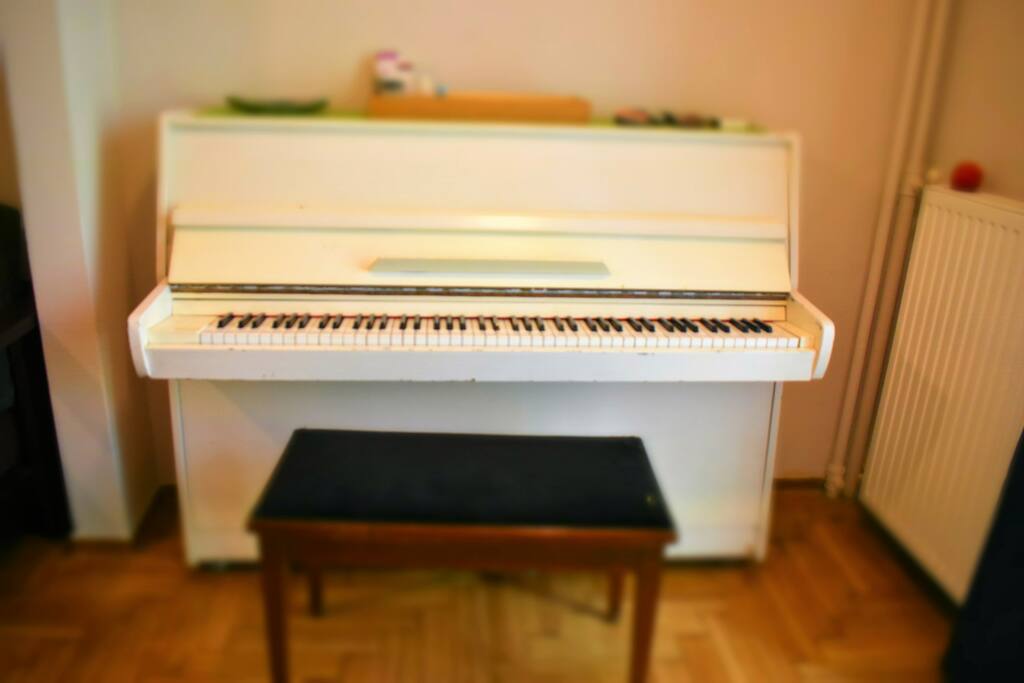 Piano in Living Room