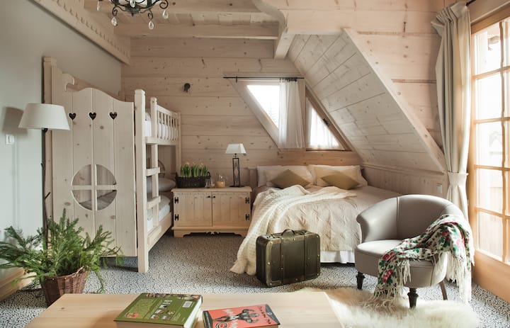 Dwusobowy Pokój Nr 10 W Pieknym Drewnianym Domu - Zakopane