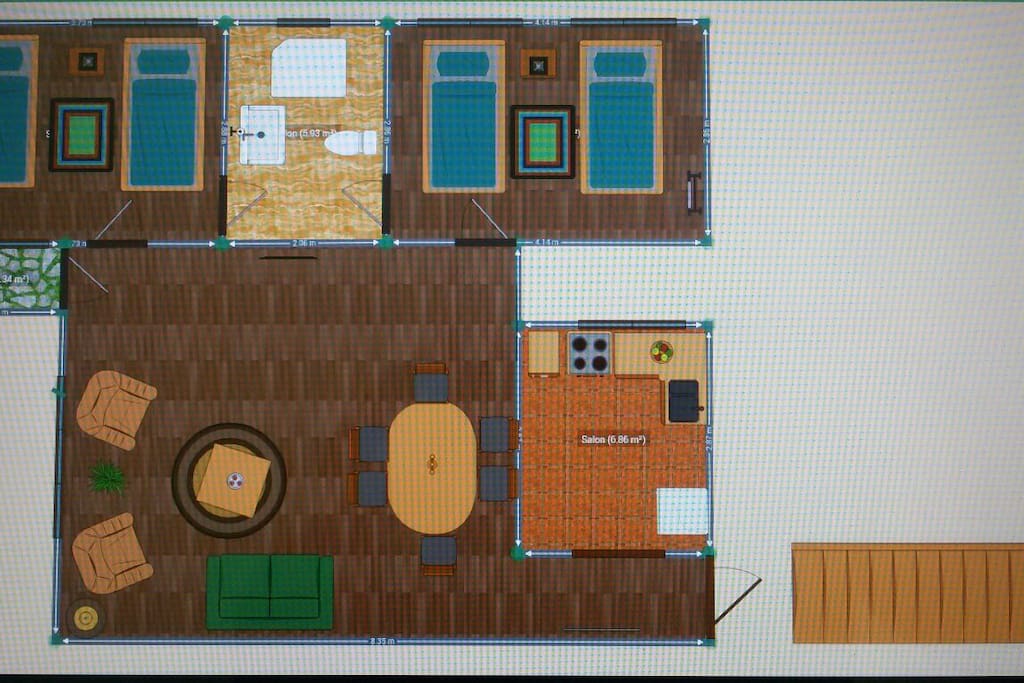 diseño del apartamento