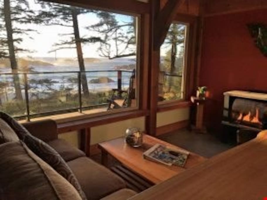 Unwind after a day exploring Ucluelet